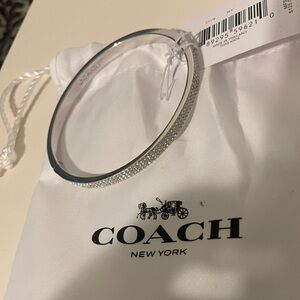 • Coach • Silver Bracelet